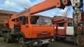 25Автокран Ульяновец база КАМАЗ  МКТ- 25.2. Год выпуска 2007.